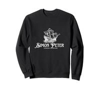 Simon Peter Fishing Charters Jésus Chrétiens Dieu Sweatshirt