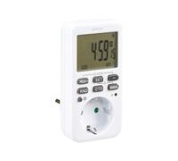 Simon Programmateur numérique hebdomadaire intérieur, 10 programmes on/Off, Fonctions été et Simulation de présence, écran LCD, Blanc