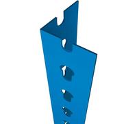 Simon Rack 1 profilé d'étagère métallique P/40 Bleu, 1500 x 45 x 45 cm