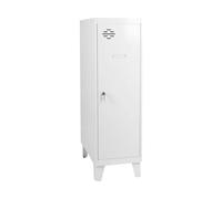 Simon Rack Casier Vestiaire Metallique Petit, 1015x400x500 mm, Armoire Metallique Petit, Comprend la Clé, Blanc - Simonlocker