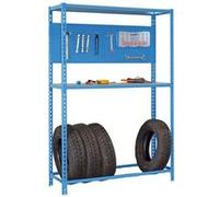 - Etagère 3 plateaux bleu/zinc charge 200Kg/plateau - KIT SIMONRACING PLUS 3/40