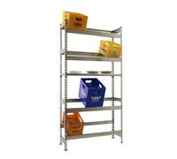 Simon Rack Étagère à caisses à Boissons pour 12 caisses - Simonbottle | 2000x1000x300 mm, Peinture anticorrosion, Montage système clic, Galvanisé