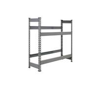 Simon Rack Étagère à caisses à boissons pour 9 caisses, 1800x1000x300mm, Rayonnage freestanding en métal pour caisses d’eau, Anthracite - SimonBottle