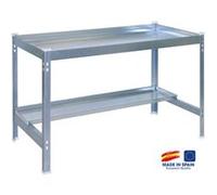 Simon Rack - Etagère de rangement 840x1200x600mm Galva charge 600 Kg - Garden Desk 1200 G
