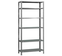 Simonrack Étagère de rangement Advantage 6 niveaux 75 kg 2000×900×300 mm Métal Gris