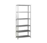 Simonrack Étagère métallique 2000x1000x500 mm 6 niveaux 100 kg/niveau galvanisée – Comfort