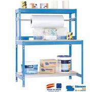 - Kit Etabli 1440x1200x750mm - BT-4 1200 BLEU/BOIS