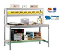 - Kit Etabli 1440x900x750mm - BT-1 900 GRIS FONCE/BOIS