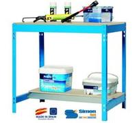 - Kit Etabli 840x1500x750mm - BT-3 1500 BLEU/BOIS