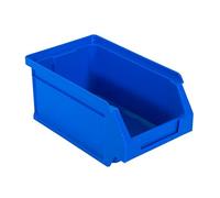 Simon Rack Lot de 5 boîtes à outils, empilables, plastique, 80 x 100 x 95 mm, bleu