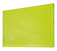 Simon Rack Panneau mural perforé 400x1200x35 mm + 17 accessoires, Vert - Panel Click