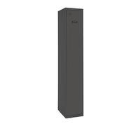 Simon Rack Simonlocker Casiers vestiaires métalliques, 1 Porte, avec clé, Professionnel, 1 800 x 300 x 500 mm, Anthracite