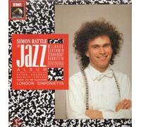 SIMON RATTLE - JAZZ ALBUM LP GERMAN HIS MASTERS VOICE 1987