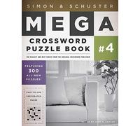 Simon & Schuster Mega Crossword Puzzle Book #4