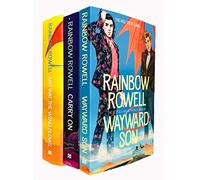 Simon Snow Series 3 Books Collection Set By Rainbow Rowell (Carry On, Wayward Son, Any Way the Wind Blows)