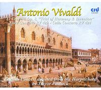 Simon Standage : Vivaldi: 12 Concerti, OP. 8, "Trial of Harmony & Invention-Flûte 429-Cello Concerto, RV 424