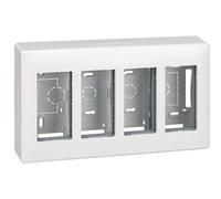 Simon - Surface Du Boîtier 4 Modules Blanc 51000004-030