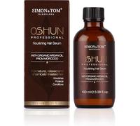 Simon&Tom - Oshun - Sérum Nutritition Cheveux à l'Huile d'Argan Bio - Nourissant -Protection, Brillance et Douceur - Boucles définies - Cheveux plus calmes - Sans paraben, 100ml