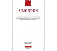 Simondon Pascal Chabot (Editeur du volume), Isabelle Stengers (Contributions), Michel Tibon-Cornillot (Contributions), Bernard Aspe (Contributions), Muriel Combes (Contributions), Didier Debaise (Cont