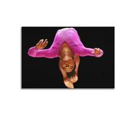 Simone Biles Affiche d'art classique à suspendre Motif gymnastes 50 x 75 cm