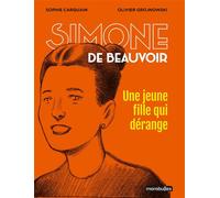 Simone de Beauvoir, une jeune fille qui dérange - Sophie Carquain - Marabulles - Poche - Bande dessinée