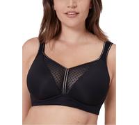 Simone Perele - Brassiere Sport Femme Maintien Fort avec Armatures - Soutien Gorge Grande Taille pour Poitrine Généreuse - Tenue de Sport Femme - Harmony - Coloris Noir