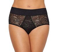 Simone Pérèle Culotte Haute Afterwork Noir Or