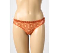 simone perele lingerie femme de couleur orange 38