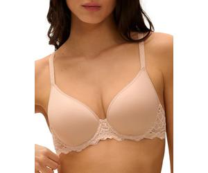 Simone Perele Soutien Gorge avec Armature Spacer Décolleté Plongeant - Caresse - Soutien Gorge Invisible Bonnets sans Coutures - Coque Soutien Gorge Spacer Respirante et Confortable