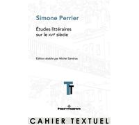 Simone Perrier Études littéraires sur le XVIe siècle - Simone Perrier - Hermann - broché - Etude