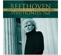 SIMONE RATTLE "BEETHOVEN: SINFONIEN NR. 7 & 8" CD NEW
