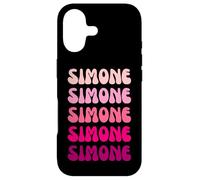 Simone Retro Stack Design Coque pour iPhone 17