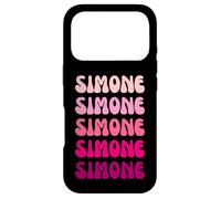 Simone Retro Stack Design Coque pour iPhone 17 Pro