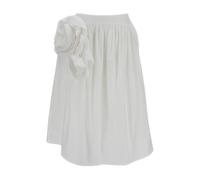 Simone Rocha - Basque Skirt - Femme - Jupes - Blanc - Taille: 38 FR
