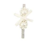 Simone Rocha - Pince à Cheveux Perle - Blanc - Femme - Accessoires - Blanc - Taille: ONE Size
