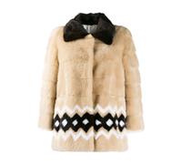 Simonetta Ravizza, Femme, Vestes, Beige, Taille: 40 FR Faux Fur Shearling Vestes