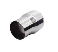 Simoni Racing AD6376 - Adaptateur pour Tuyau d'Échappement Universel, Connecteur de Tuyau d'Échappement en Acier Inoxydable, Diamètre 76 mm et 63 mm