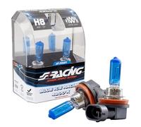 Simoni Racing Ampoules Halogène 'Blue Ice Racing' H8 (4200K) 12V/35W, set de 2 pièces ECE-R37