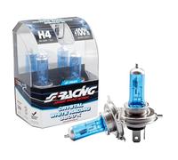 Simoni Racing Ampoules Halogène 'Crystal White Racing' H4 (3800K) 12V/60-55W, set de 2 pièces ECE-R37