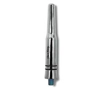 Simoni Racing Antenne d'Aluminium Wind - Chromé - Longueur 8,5cm