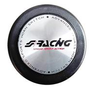 Simoni Racing Bouton de klaxon Universel Type C - diamètre 55mm - 2 connecteurs, Noir