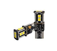 Simoni Racing CNP/20 Kit 2 Lampes Canbus T10 sans polarité 10 LED - Lampes Haute Performance 6500K Blanc pour Feux de stationnement et Feux de Plaque d'immatriculation.