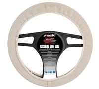Simoni Racing Couvre-Volant Soft Skin 500 - Eco-Cuir Beige - 37-39cm