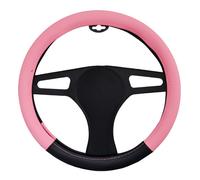 Simoni Racing Couvre-Volant Pink Lady - Eco-Cuir Noir/Rose - 37-39cm