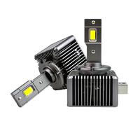 Simoni Racing D1S Kit de 2 Ampoules LED D1S - 6500K Blanc - Kit de Conversion de Phare LED, Compatible Canbus avec boîtier xénon d'origine