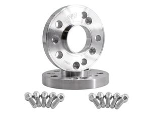 Simoni Racing DR037/B3 Kit 2 entretoises 20 mm 5x112 moyeu 66,6 avec boulons clé 17 12x1.5 L.50mm, Acier