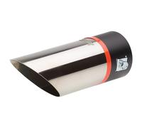 Simoni Racing Embout d'Échappement Rond/Oblique Inox - Ø60xL175mm - Montage ->60mm