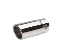 Simoni Racing Embout d'échappement rond/oblique inox Ø63xL140 mm montage >58 mm