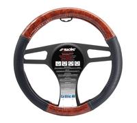 Simoni Racing Couvre-Volant Wood - Eco-Cuir Noir - 37-39cm