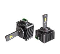 Simoni Racing Kit D3S 2 ampoules LED D3S - Blanc 6500 K - Kit de conversion de phares LED, compatible Canbus avec unité de commande xénon d'origine
